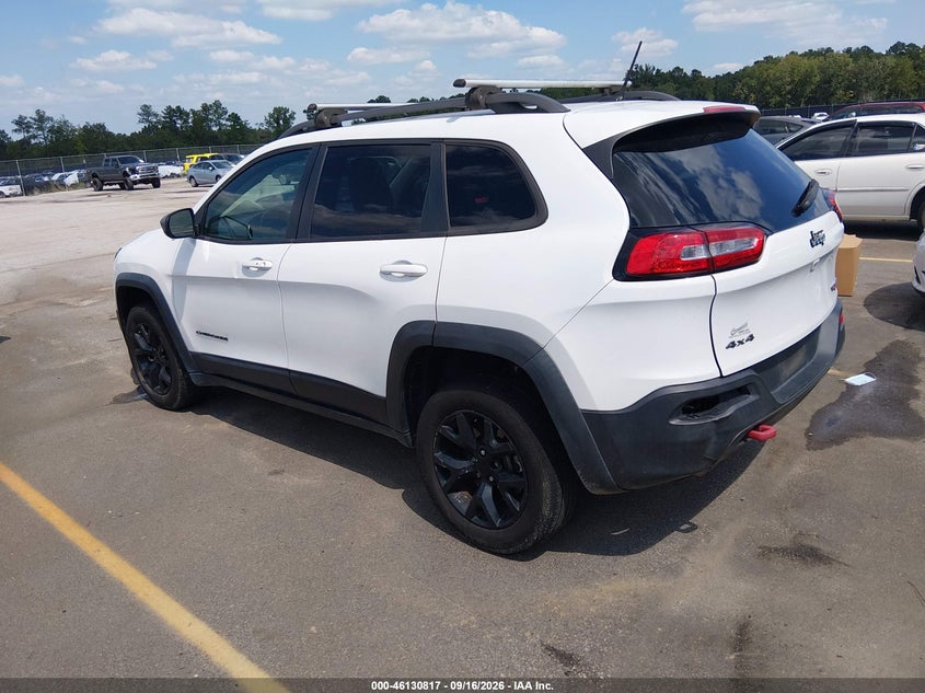 Vin: 1c4pjmbs7fw780232, lot: 46630550, jeep cherokee trailhawk 20153
