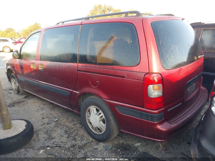 CHEVROLET VENTURE 2002 VIN 1GNDX03E52D221259