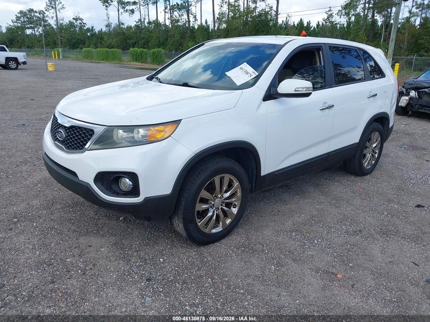 Vin: 5xyku4a2xbg019351, lot: 46630608, kia sorento ex v6 20112