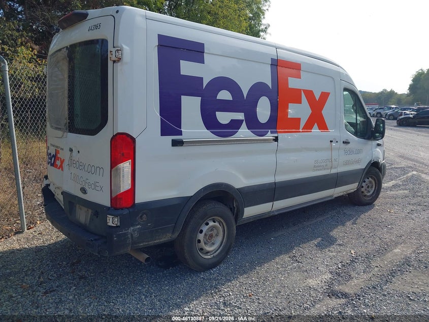 Vin: 1ftbr1c86lkb15927, lot: 46630620, ford furgoneta de carga transit-250 20204