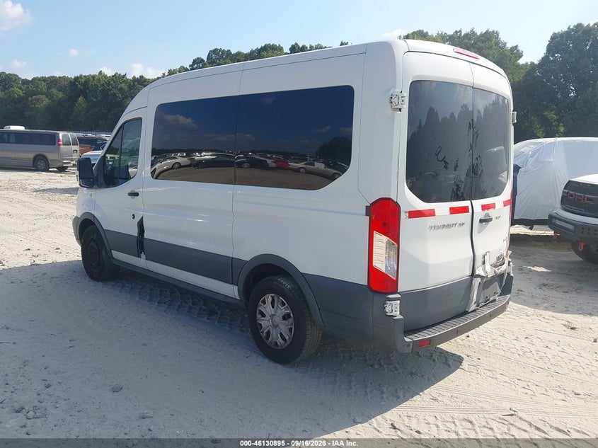Vin: 1fdzk1cm6fkb30492, lot: 46630628, ford transit-150 xlt 20153