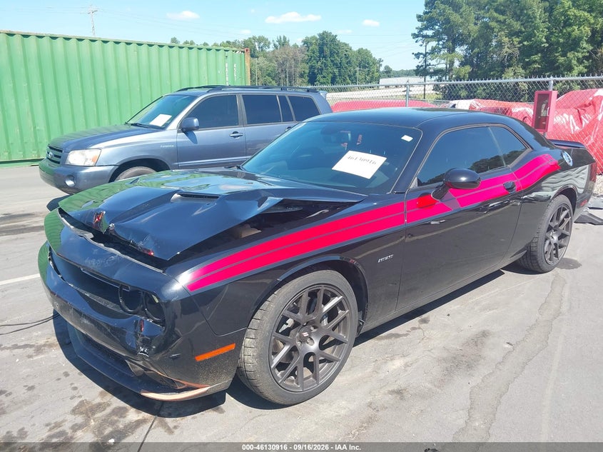 Vin: 2c3cdzbt5jh144769, lot: 46630649, dodge challenger r/t plus 20182