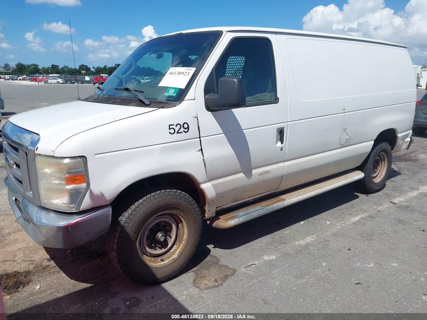 Vin: 1ftne2ew5dda25961, lot: 46630656, ford e-250 commercial 20132