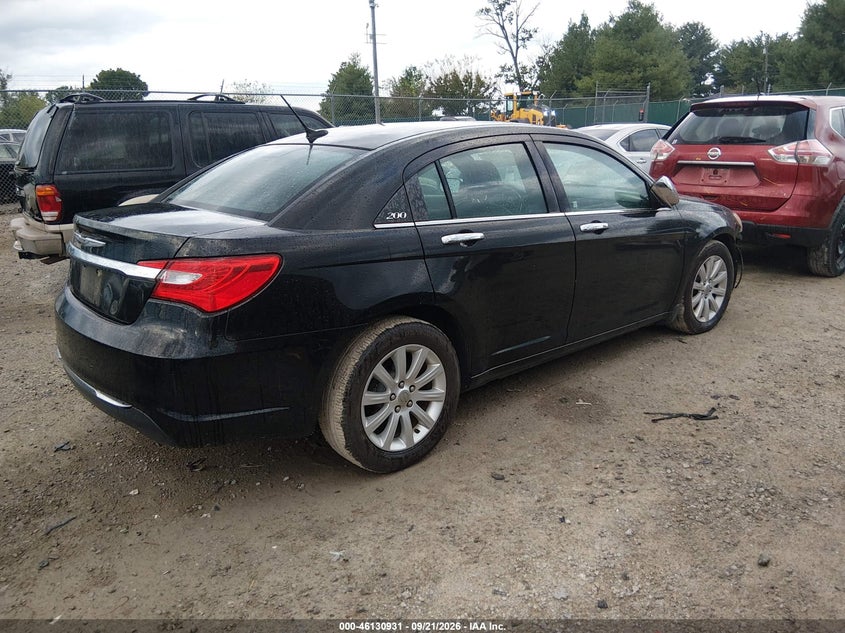 Vin: 1c3ccbcg6dn723518, lot: 46630664, chrysler 200 limited 20134