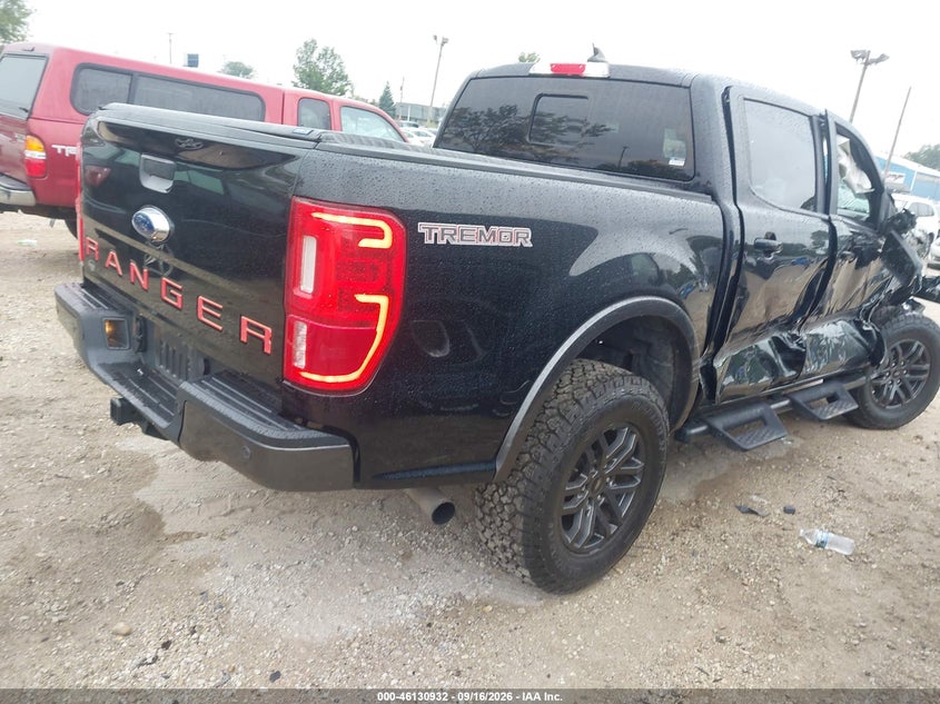 Vin: 1fter4fh6nld43269, lot: 46630665, ford ranger lariat 20224