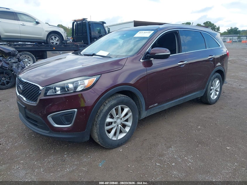 Vin: 5xypgda52hg316727, lot: 46630681, kia sorento 3.3l lx 20172