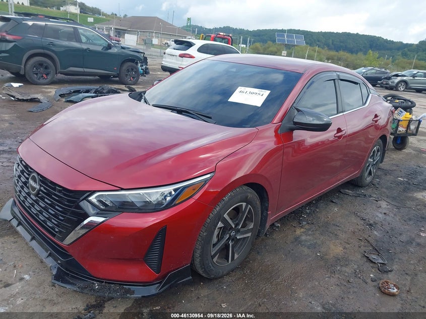 Vin: 3n1ab8cv0ry205537, lot: 46630687, nissan sentra sv xtronic cvt 20244