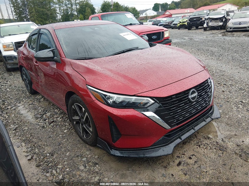 Vin: 3n1ab8cv0ry205537, lot: 46630687, nissan sentra sv xtronic cvt 20241