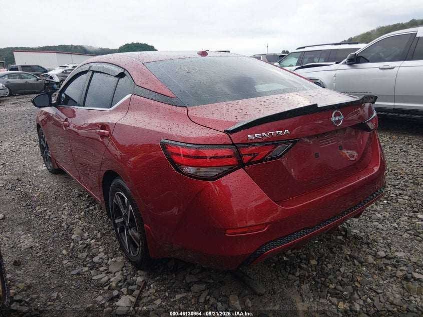 Vin: 3n1ab8cv0ry205537, lot: 46630687, nissan sentra sv xtronic cvt 20243