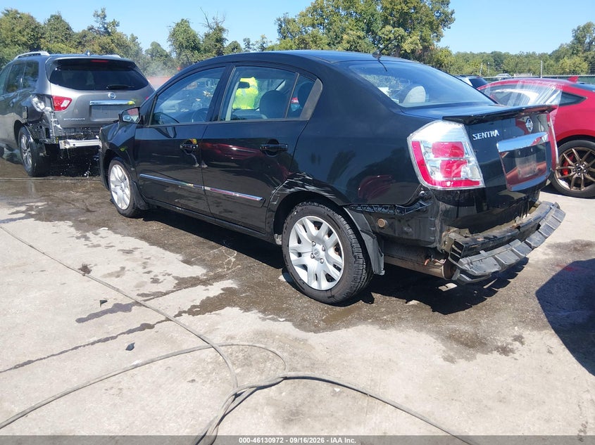 Vin: 3n1ab6ap4cl770063, lot: 46630705, nissan sentra 2.0 s 20123