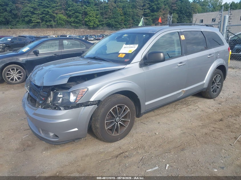 Vin: 3c4pdcab0jt519851, lot: 46630748, dodge journey se 20182