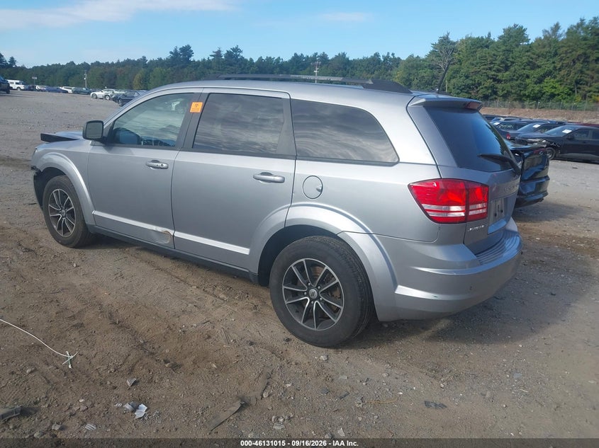 Vin: 3c4pdcab0jt519851, lot: 46630748, dodge journey se 20183