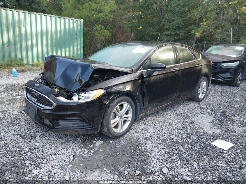 Vin: 3fa6p0h77jr194749, lot: 46630778, ford fusion se 20182