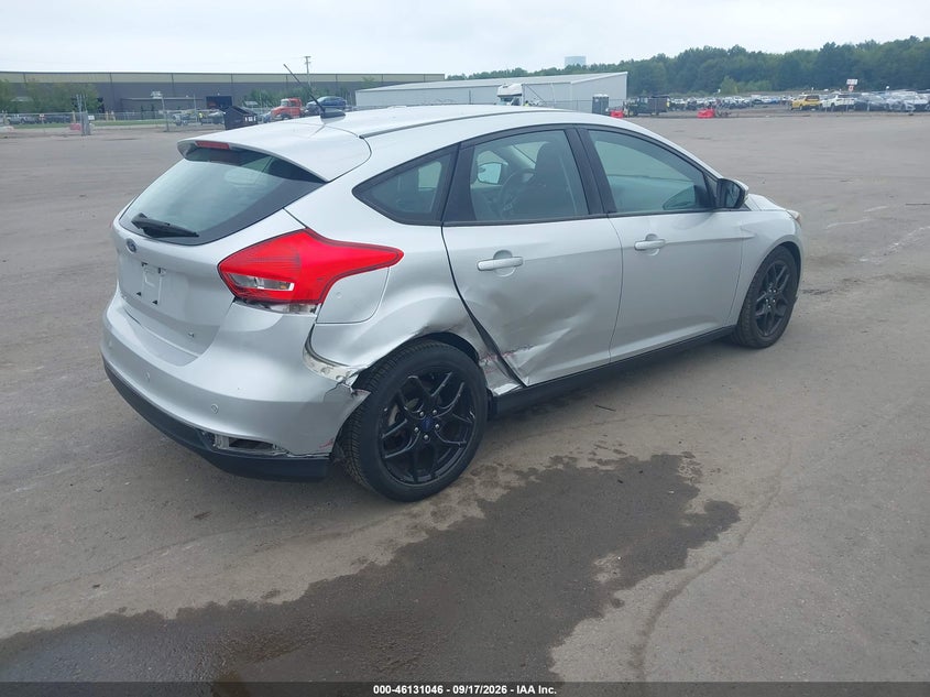 Vin: 1fadp3k27gl307256, lot: 46630779, ford focus se 20164