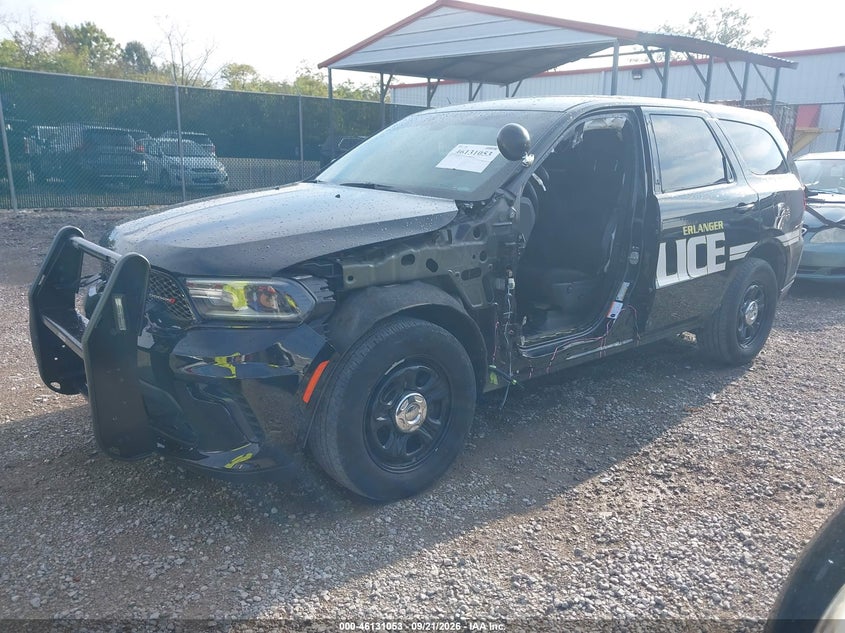 Vin: 1c4sdjft1pc691830, lot: 46630786, dodge durango pursuit awd 20232