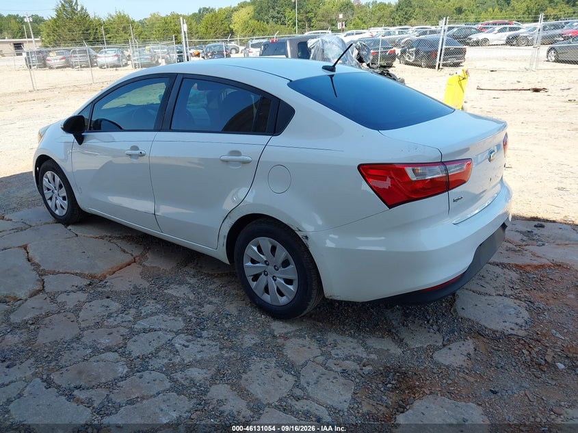 Vin: knadm4a36h6114144, lot: 46630787, kia rio lx 20173