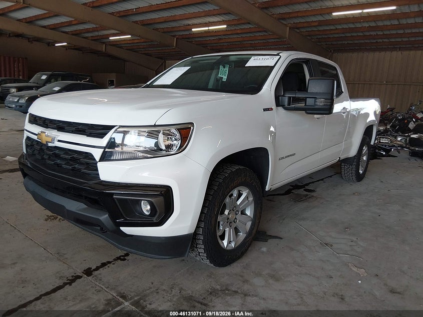 Vin: 1gcptce12n1200419, lot: 46630804, chevrolet colorado 4wd  long box lt 20222