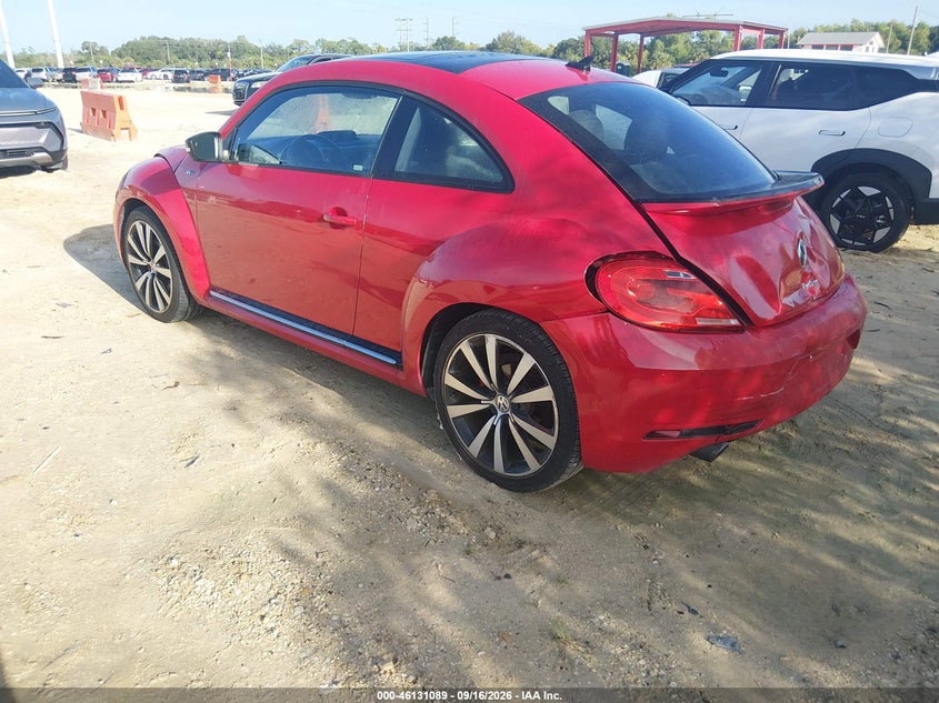 Vin: 3vwvs7at5fm643755, lot: 46630822, volkswagen beetle 2.0t r-line 20153