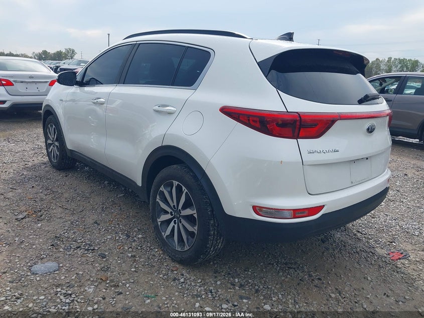 Vin: kndpncac9k7596567, lot: 46630826, kia sportage ex 20193