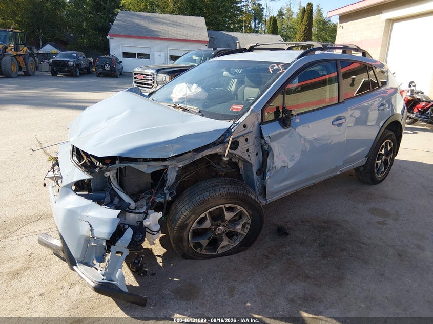 Vin: jf2gtabc7jh260984, lot: 46630832, subaru crosstrek 2.0i premium 20182