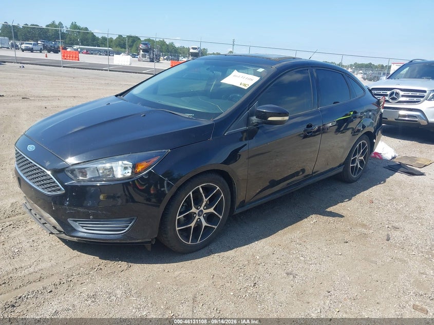 Vin: 1fadp3h24jl284422, lot: 46630841, ford focus sel 20182