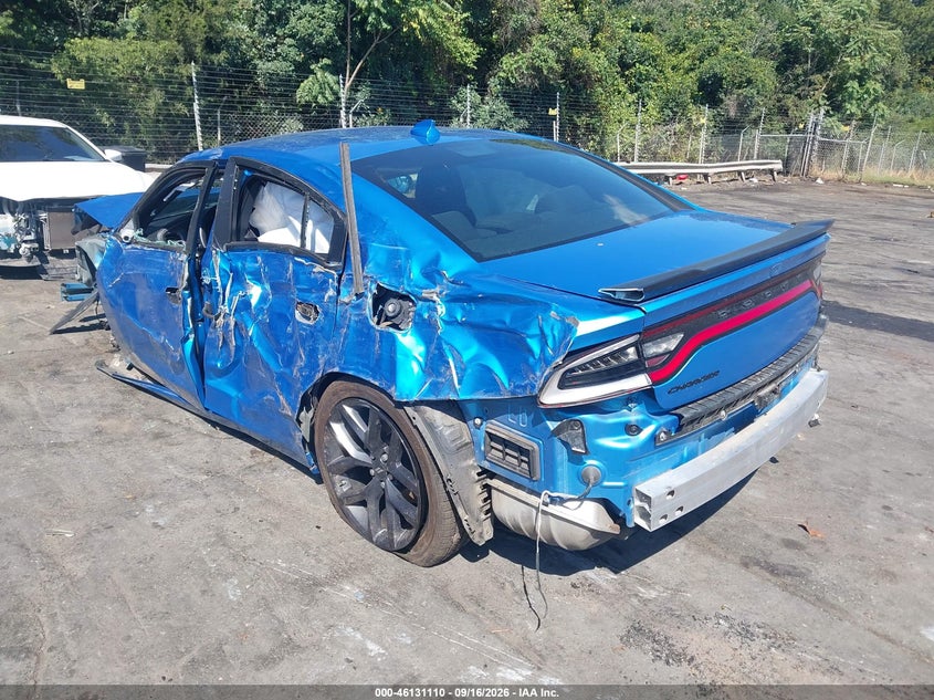 Vin: 2c3cdxbg3ph579824, lot: 46630843, dodge charger sxt 20233