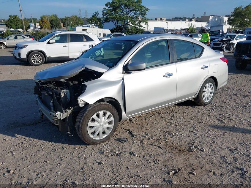 Vin: 3n1cn7ap6kl852641, lot: 46630862, nissan versa 1.6 sv 20192
