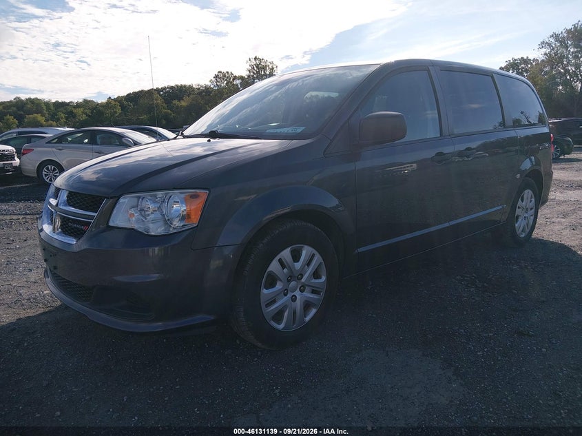 Vin: 2c4rdgbg6kr641659, lot: 46630872, dodge grand caravan se 20192