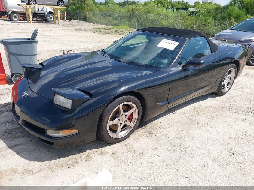 2003 Chevrolet Corvette, Обычный износ, IAAI, VIN 1G1YY32G935103649 — фото 2