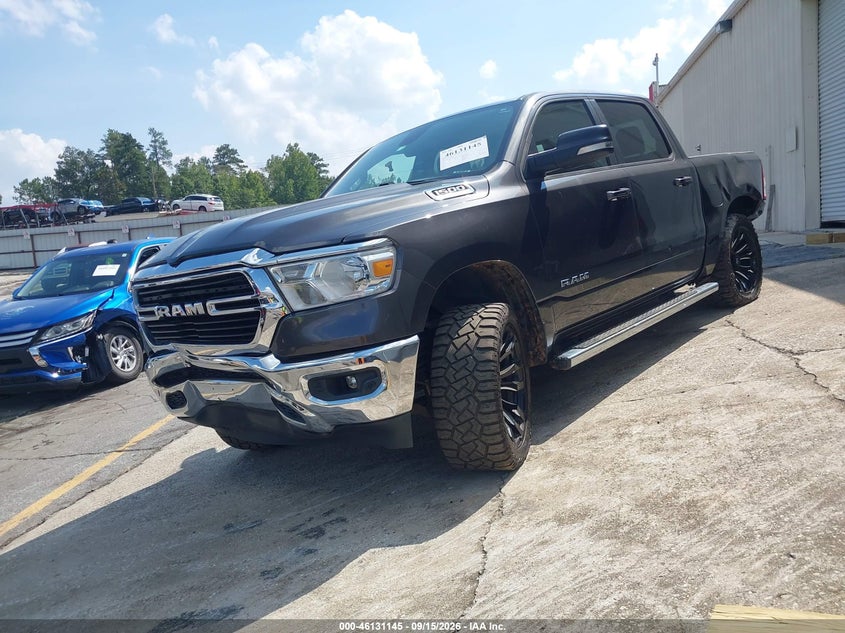 Vin: 1c6rreft5mn753356, lot: 46630878, ram 1500 big horn  4x2 5'7 box 20212
