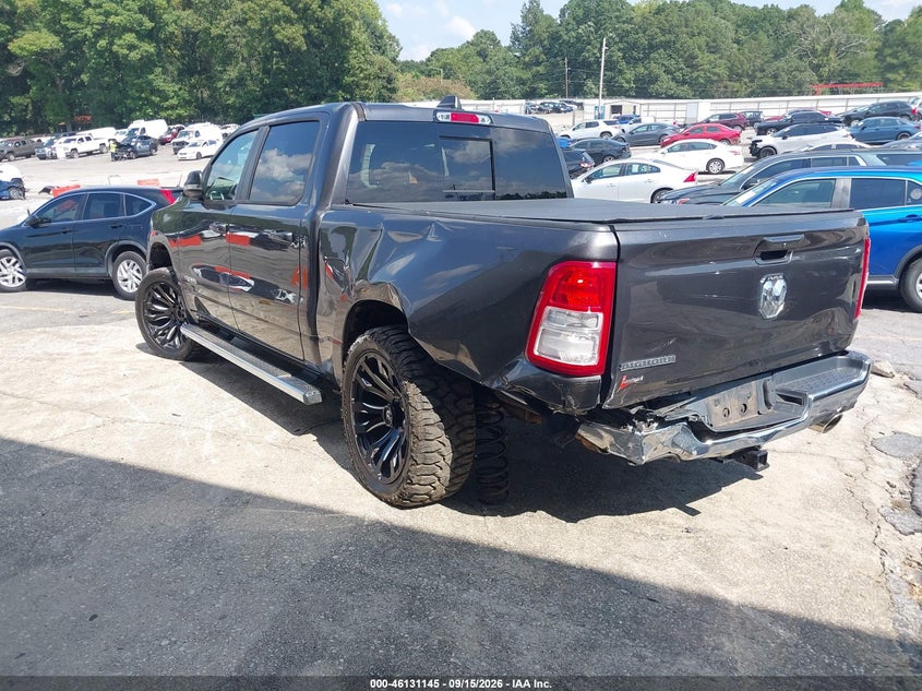 Vin: 1c6rreft5mn753356, lot: 46630878, ram 1500 big horn  4x2 5'7 box 20213