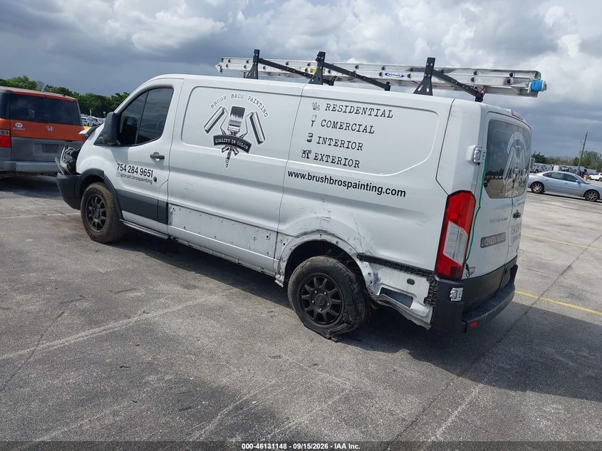 Vin: 1ftyr1zm8jka98933, lot: 46630881, ford transit-250 20183