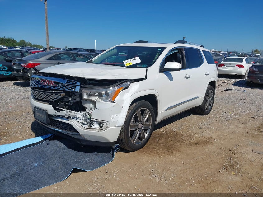 Vin: 1gkknxls1hz297503, lot: 46630899, gmc acadia denali 20172