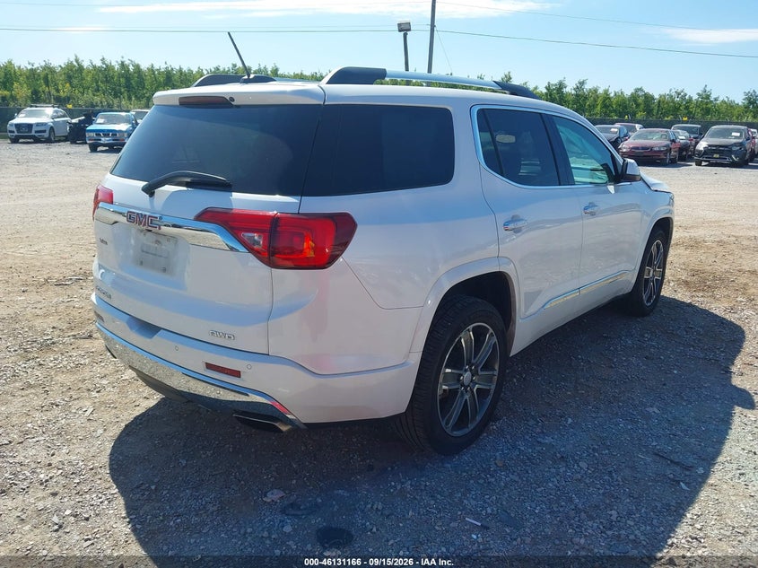 Vin: 1gkknxls1hz297503, lot: 46630899, gmc acadia denali 20174