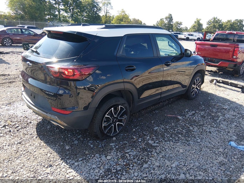 Vin: kl79mssl1rb121505, lot: 46630908, chevrolet trailblazer awd activ 20244