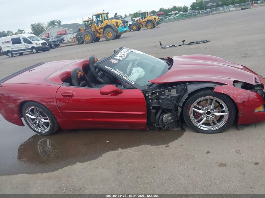 CHEVROLET CORVETTE 2004 VIN 1G1YY32G045105260