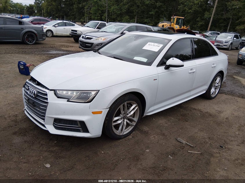 Vin: waudnaf47hn041109, lot: 46630943, audi a4 2.0t season of audi premium 20172