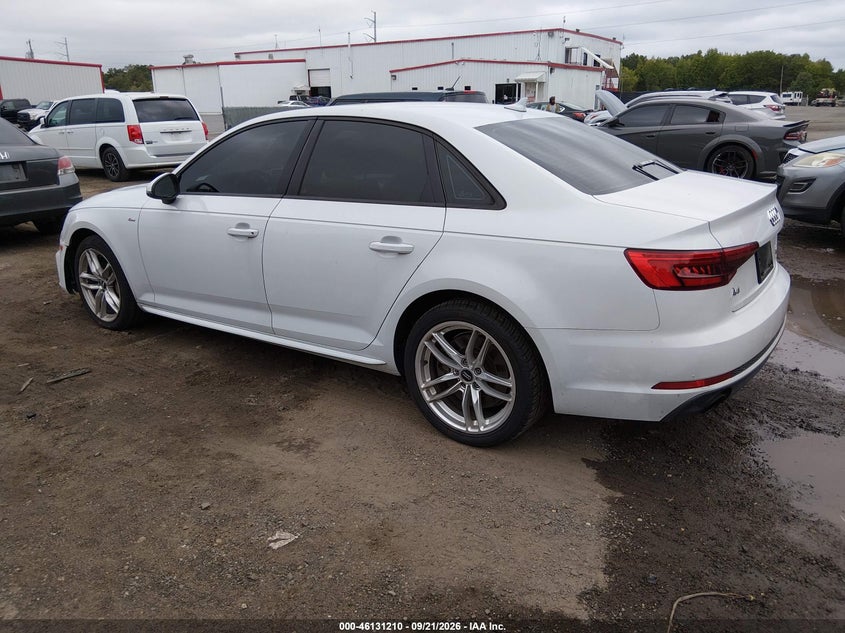 Vin: waudnaf47hn041109, lot: 46630943, audi a4 2.0t season of audi premium 20173