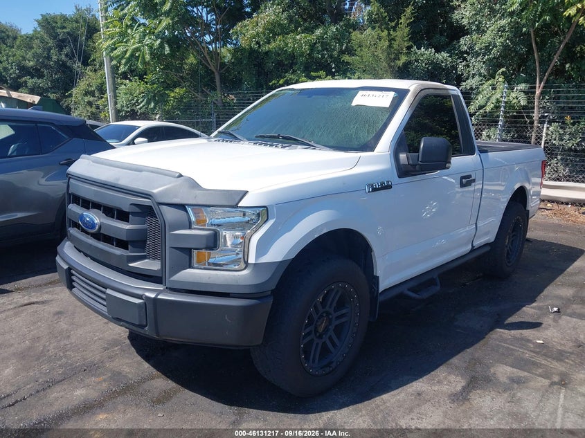 Vin: 1ftmf1c81gfb40816, lot: 46630950, ford f-150 xl 20162