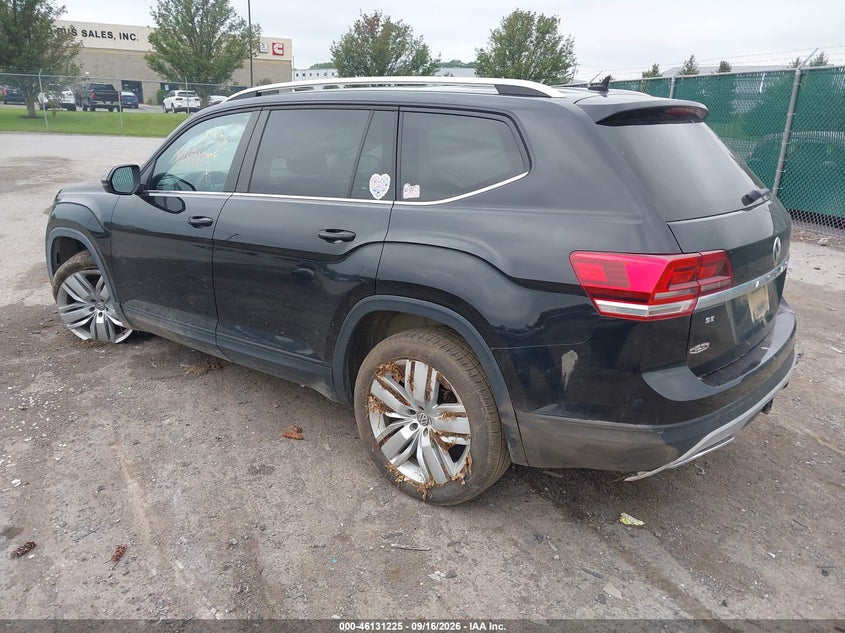 Vin: 1v2ur2ca4kc597256, lot: 46630958, volkswagen atlas 3.6l v6 se w/technology 20193