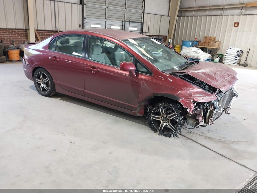 Vin: 2hgfa1f55ah544296, lot: 46630969, honda civic lx 2010 img_1