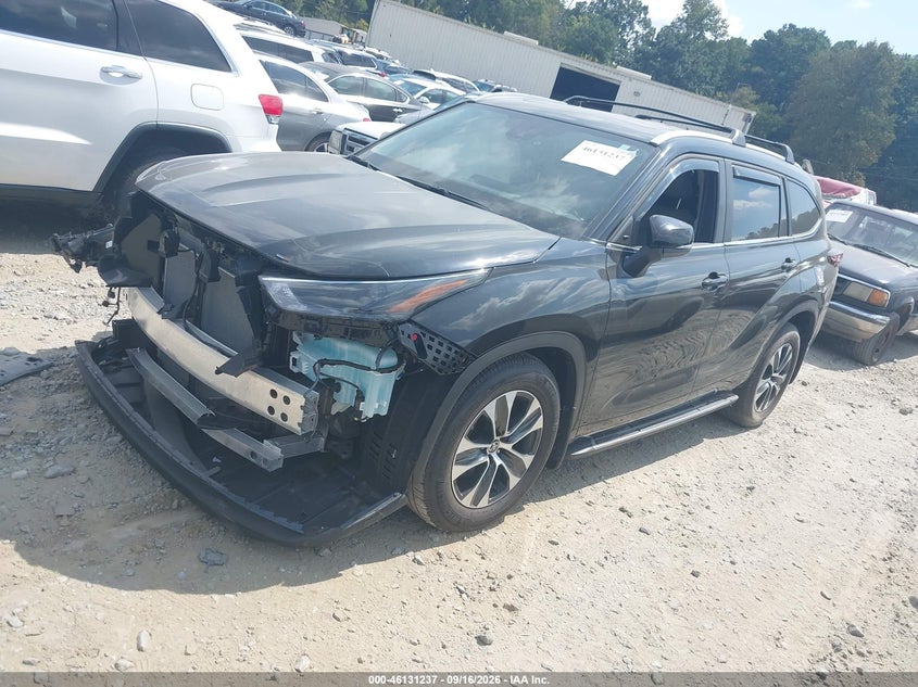 Vin: 5tdkdrbhxts603978, lot: 46630970, toyota highlander xle 20262