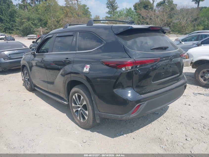 Vin: 5tdkdrbhxts603978, lot: 46630970, toyota highlander xle 20263