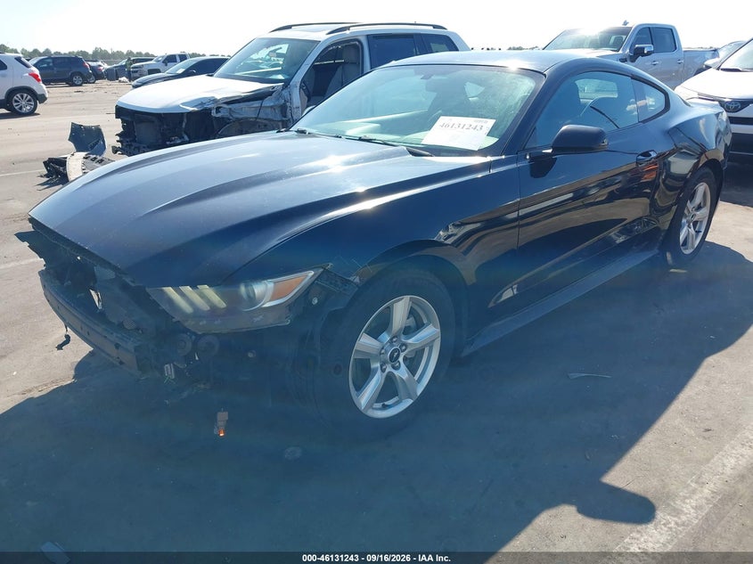 Vin: 1fa6p8am5h5305410, lot: 46630976, ford mustang v6 20172