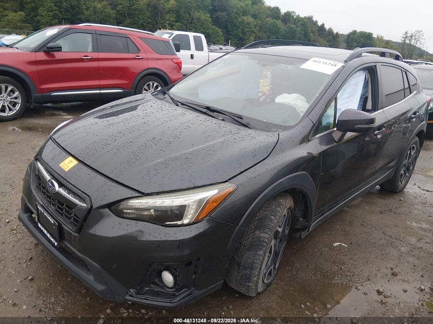 Vin: jf2gtanc5k8258731, lot: 46630981, subaru crosstrek 2.0i limited 20192
