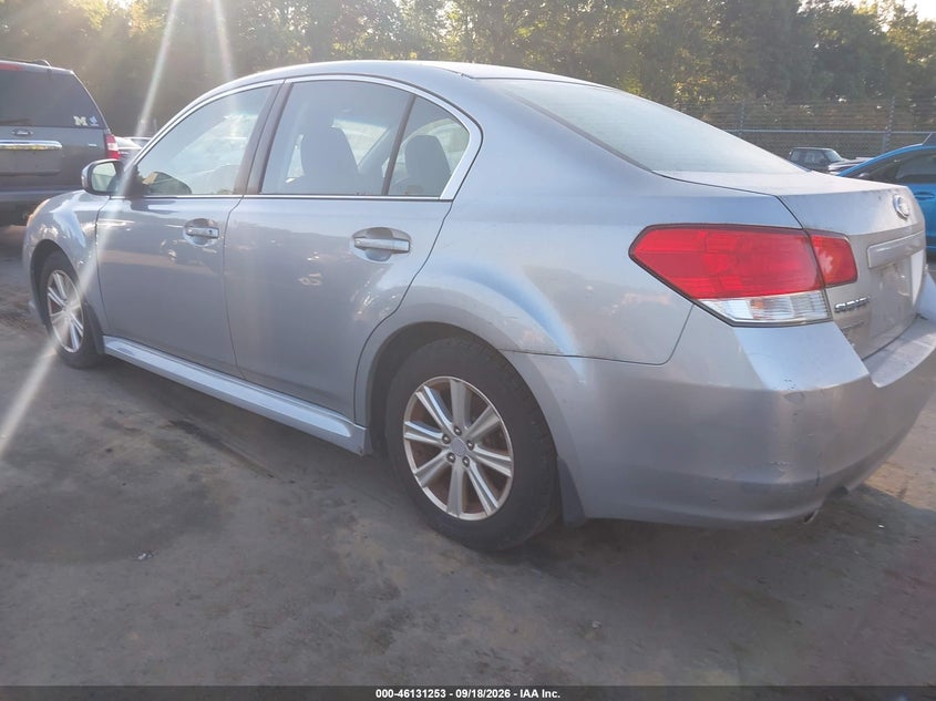 Vin: 4s3bmbg64c3011458, lot: 46630986, subaru legacy 2.5i premium 20123