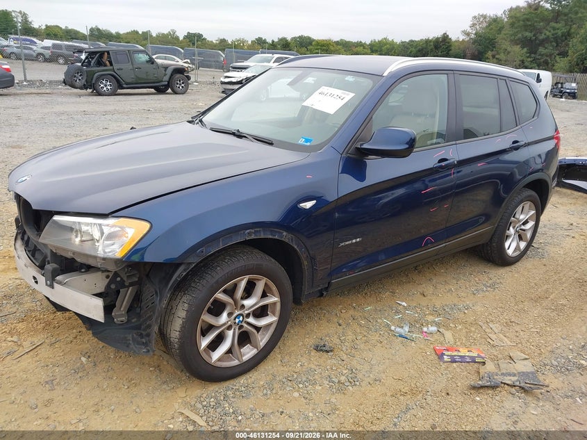 Vin: 5uxwx9c56d0d00067, lot: 46630987, bmw x3 xdrive28i 20132
