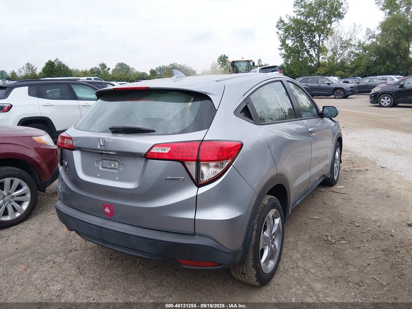Vin: 3czru6h36lg701522, lot: 46630988, honda hr-v awd lx 20204