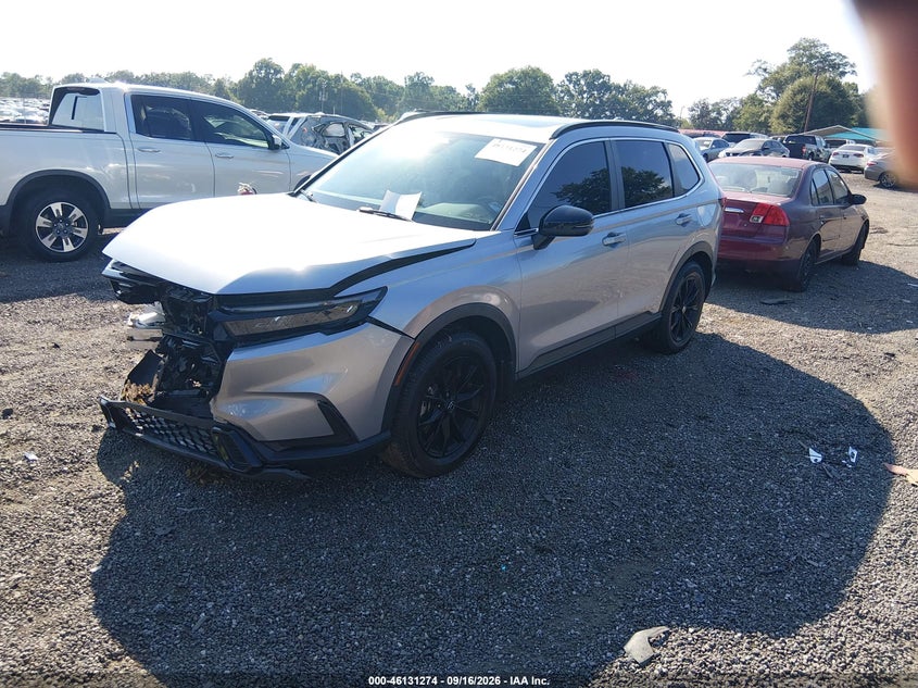 Vin: 2hkrs6h56ph812257, lot: 46631007, honda cr-v hybrid sport 20232