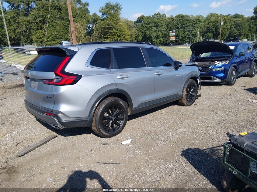 Vin: 2hkrs6h56ph812257, lot: 46631007, honda cr-v hybrid sport 20234